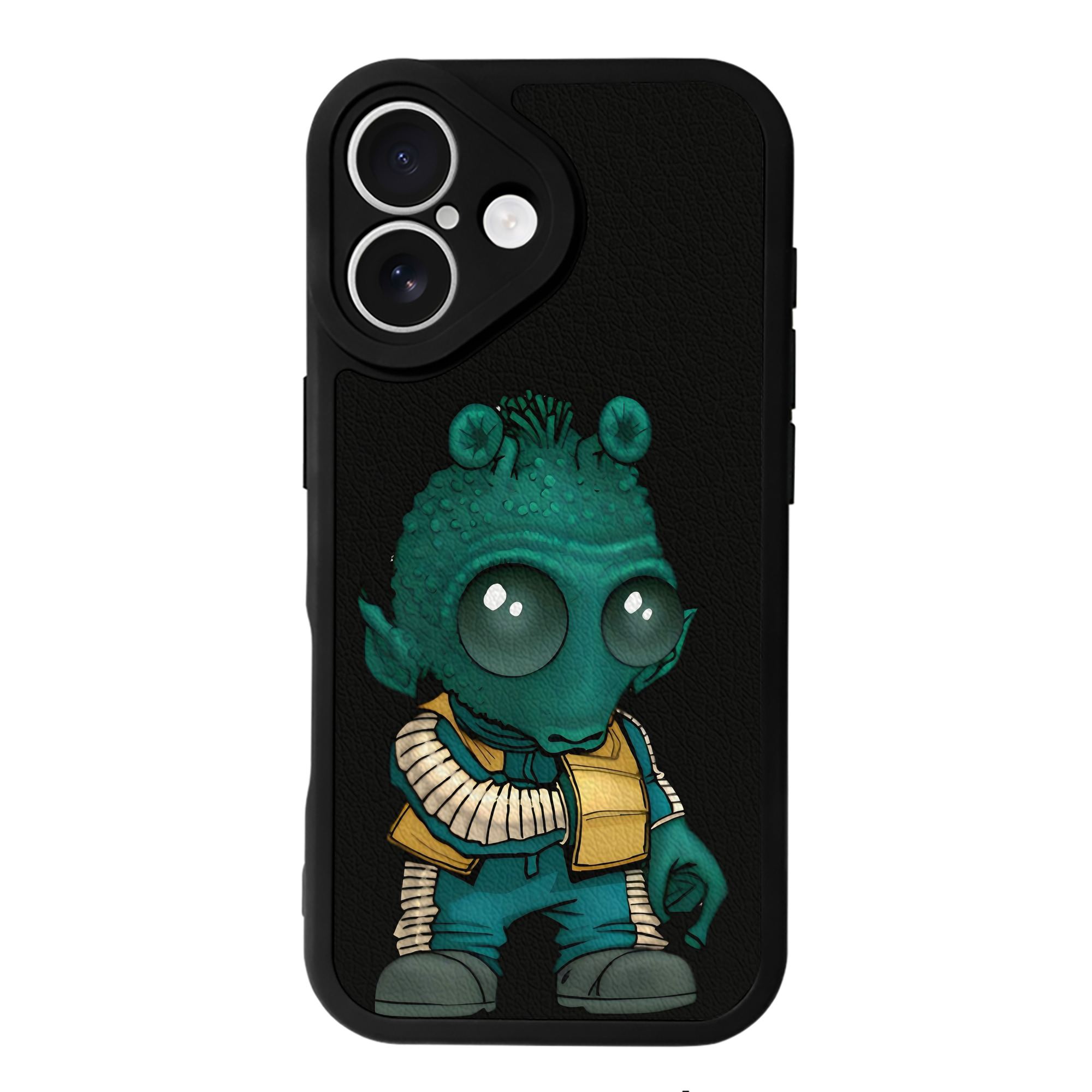 （画像用） スター・ウォーズ Star Wars 【iPhone 16シリーズ対応】シリコンスマホケース（レザー調） 材質：シリコン